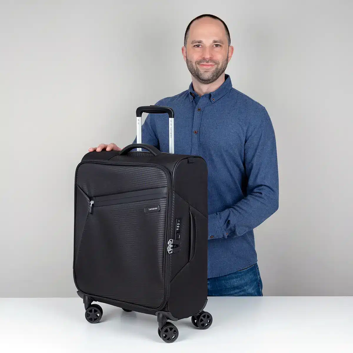 Koffermaterial Polyester – Samsonite Litebeam