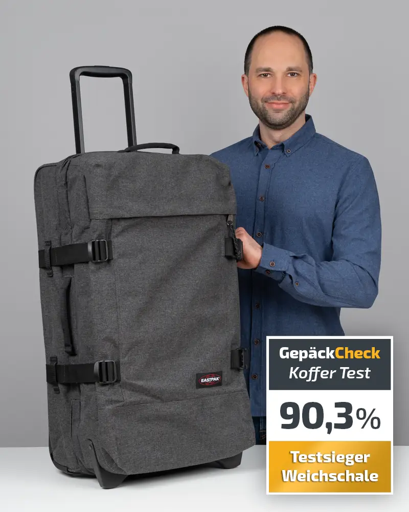 Platz 3: Eastpak Tranverz - Bester Weichkoffer
