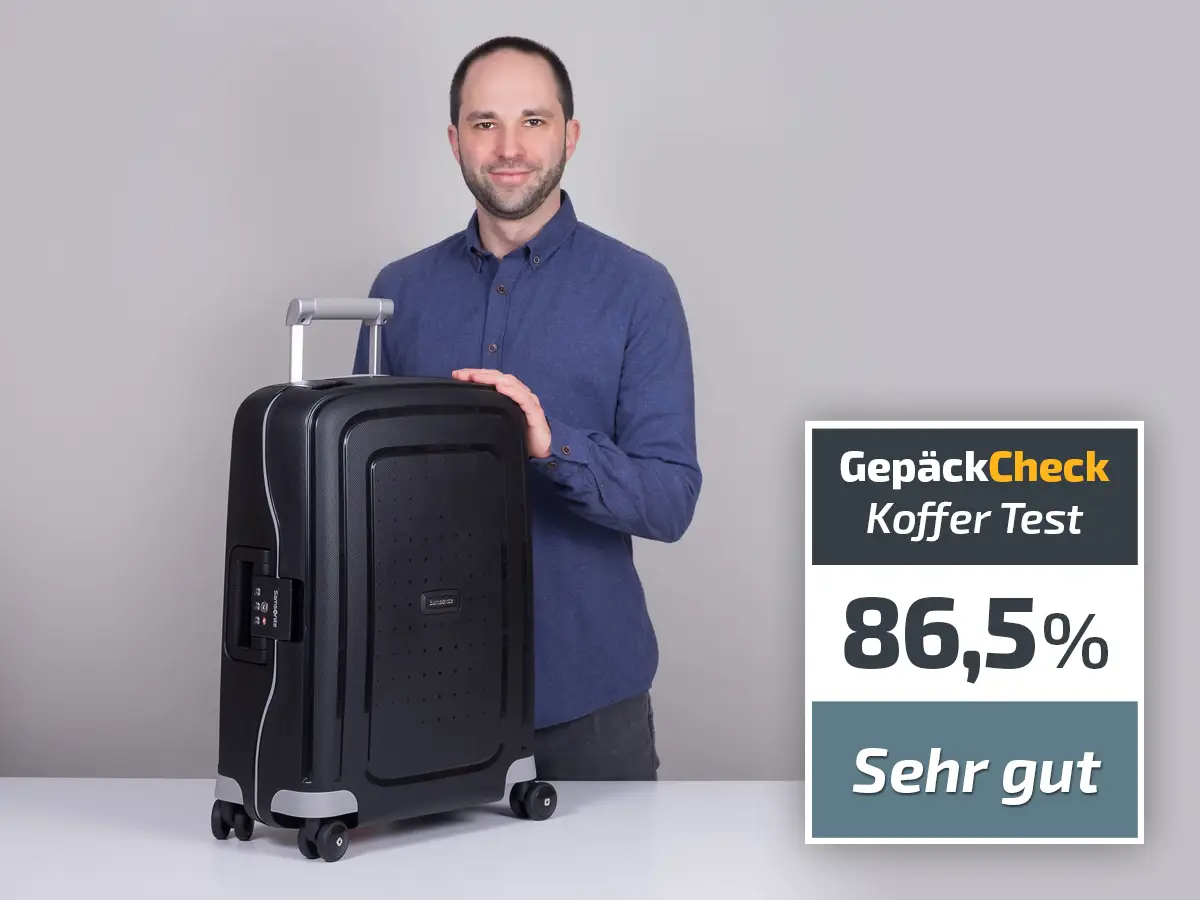 Samsonite S'Cure Testergebnis