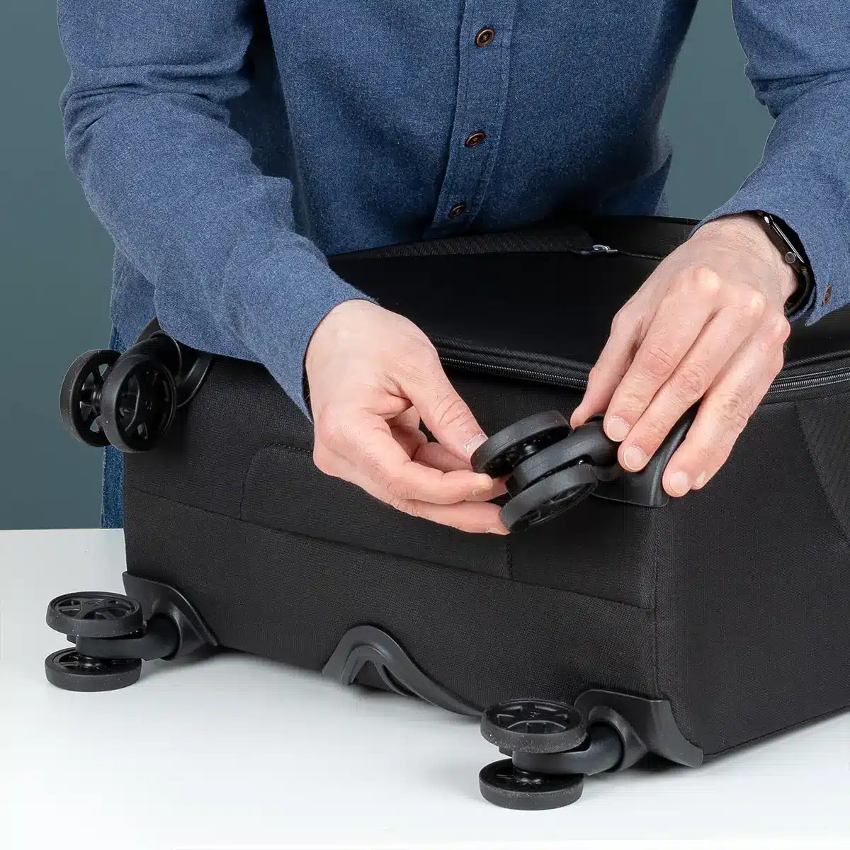 Samsonite Litebeam - Rollen im Test